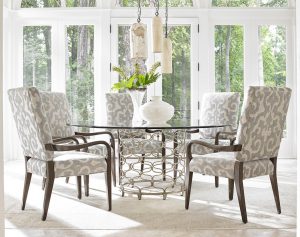 lexington laurel canyon dining room chair and table set